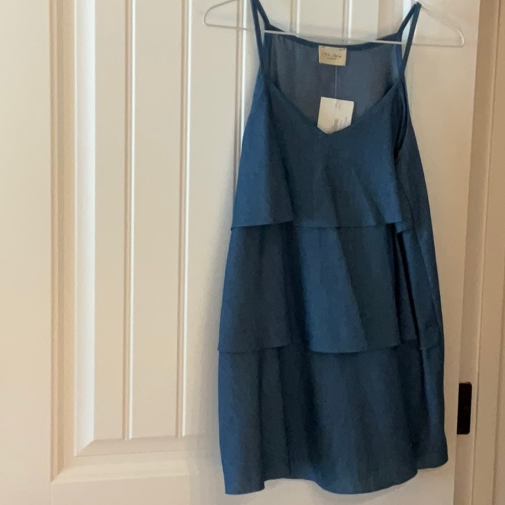 143 Story Chambray Top